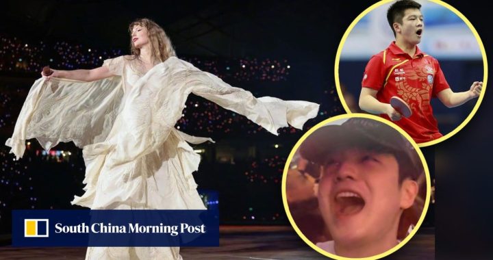 Juara tenis meja China dikecam karena kalah dalam pertandingan penting Singapura setelah ‘bernyanyi dengan gembira’ di pertunjukan Taylor Swift